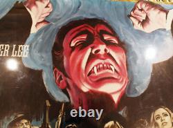 Dracula est revenu de la tombe Affiche de film originale UK Quad 1968