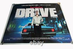 Drive Film Uk Quad Poster Original D/s Taille Complète Ryan Gosling Presque Parfait