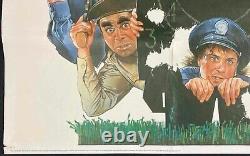 École de police 3 Affiche originale du cinéma Quad Drew Struznan Artwork 1986