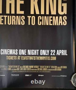 Elvis C'est Comme Ça Original Quad Affiche de Film Cinéma 2019