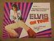 Elvis On Tour 1972 Elvis Presley British Quad 30x40 Affiche N8125