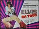 Elvis On Tour 1972 Original 30x40 Near Mint Uk Quad Affiche Du Film Elvis Presley