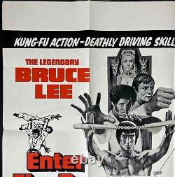 Enter The Dragon / Death Race 2000 Affiche De Cinéma Original Quad Bruce Lee