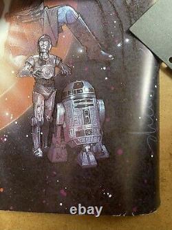 Épisode 2 L'Attaque des Clones Affiche de Cinéma Originale Quad du Royaume-Uni Star Wars