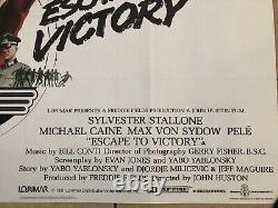 Escape To Victory Original Uk Movie Quad (1981)