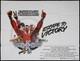 Évasion Vers La Victoire Affiche Quad Original Du Film Michael Caine Stallone Pelé 1981