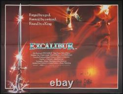Excalibur ORIGINAL Affiche de Film Quad Cinéma Liam Neeson Helen Mirren 1981