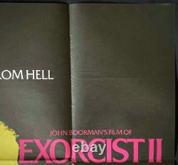 Exorciste I + II Affiche de Film Originale Quad Linda Blair William Friedkin