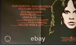 Exorciste I + II Affiche de Film Originale Quad Linda Blair William Friedkin