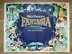 Fantasia (1940, Rr1968) Affiche De Film Originale Uk Quad Mickey Mouse Disney