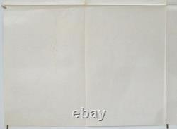 FLASH GORDON (1980) Affiche originale de cinéma Quad Sam J. Jones, Brian Blessed