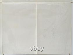 FLASH GORDON (1980) Affiche originale de cinéma Quad Sam J. Jones, Brian Blessed