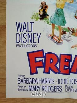 FREAKY FRIDAY (1977) affiche de film originale UK quad EN SUPERBE ÉTAT Disney