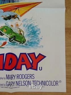 FREAKY FRIDAY (1977) affiche de film originale UK quad EN SUPERBE ÉTAT Disney
