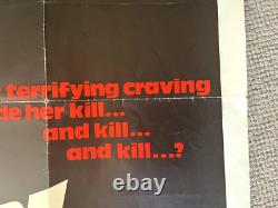 FRIGHTMARE Affiche britannique Quad Pete Walker Tigon Horreur Royaume-Uni