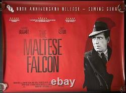 Faucon Maltais Affiche Originale du Film Quad 80e Anniversaire BFI RR Humphrey Bogart