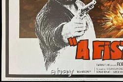 Fistful Of Dynamite Original Quad Affiche De Cinéma Sergio Leone Rod Steiger 1971