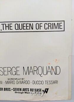 Frankenstein doit être détruit / Fils de Satan Affiche originale du film britannique Quad 1968