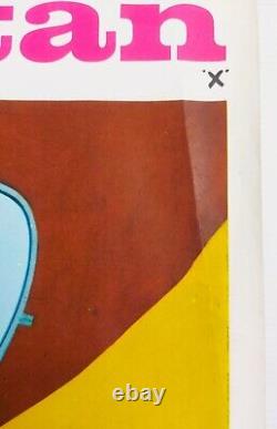 Frankenstein doit être détruit / Fils de Satan Affiche originale du film britannique Quad 1968