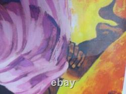 Frankenstein doit être détruit / Fils de Satan Affiche originale du film britannique Quad 1968