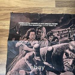 Frankenstein et le monstre de l'enfer Affiche originale du film Quad UK 1974