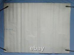 GROS PROBLÈME DANS PETITE CHINE (1986) affiche originale UK QUAD avec l'art fantastique de Bysouth