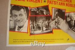 Gene Vincent, Heinz Originale 1963 Affiche Quad Britannique Pour Le Film Live It Up 30x40