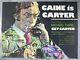 Get Carter Michael Caine / Ian Hendry Originale 1971 Uk Quad Affiche Du Film