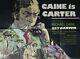 Get Carter Michael Caine Original 1971 Uk Quad Film Putzu Arnaldo L'affiche De