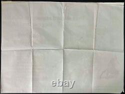 Grand Jake Affiche de Film Quad Originale John Wayne Maureen O'Hara 1972