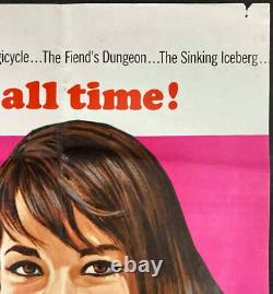 Grande Course Affiche de Cinéma Originale Quad Jack Lemmon Natalie Wood 1965