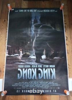 Grande affiche de film King Kong 2005 pour abribus 4' x 6'