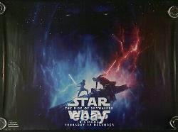Guerre des étoiles : L'ascension de Skywalker Affiche de film originale Quad TEASER 2019