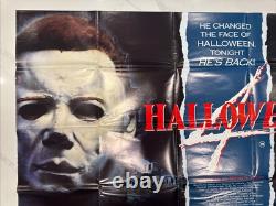 HALLOWEEN 4 affiche quadrare rare