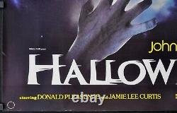 Halloween 1978 AFFICHE DE CINÉMA ORIGINALE 29X39 ROULÉE QUAD JAMIE LEE CURTIS J. CARPENTER