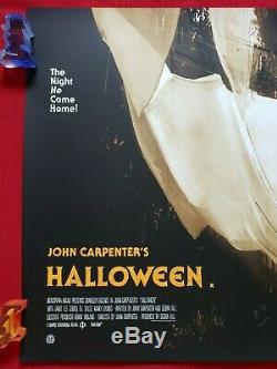 Halloween Mondo Affiche De Cinéma Originale Jock Art Print Variante Quad Michael Myers