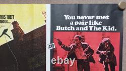 Harrow House/Butch Cassidy et le Kid Sundance Affiche Quad Originale du Royaume-Uni