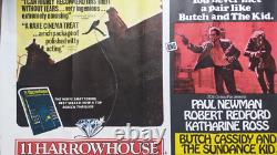 Harrow House/Butch Cassidy et le Kid Sundance Affiche Quad Originale du Royaume-Uni