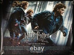 Harry Potter And The Deathly Hallows Partie 1 Affiche De Cinéma Originale Quad 2010