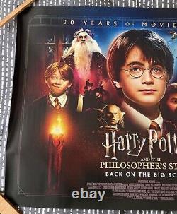 Harry Potter Et The Philosopher's Stone Affiche De Cinéma Du Royaume-uni Quad (original)