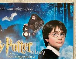 Harry Potter et la pierre philosophale Affiche originale de 2001 pour librairie.