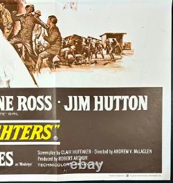 Hellfighters AFFICHE DE FILM QUAD ORIGINALE John Wayne Andrew V McLaglen