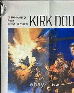Héros de Telemark Affiche originale du cinéma Quad Kirk Douglas Richard Harris