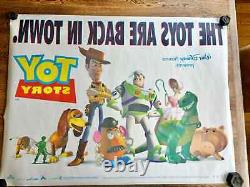 Histoire de jouets, 1995, affiche Quad UK en parfait état, recto-verso.