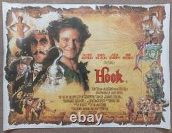 Hook – Affiche britannique originale au format Quad