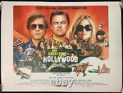 IL Était Une Fois Dans Hollywood Original Quad Film Poster Tarantino 2019