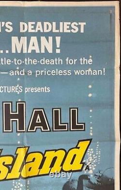 Île Interdite Affiche de Film Quad Original Jon Hall Charles B. Griffith 1959