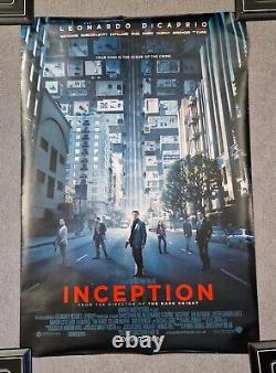 Inception Original British Uk Film Cinema Quad Poster 2010