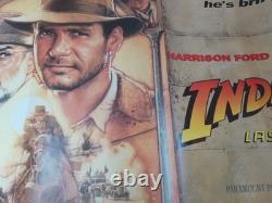 Indiana Jones et la Dernière Croisade Affiche Quad Cinéma UK 40x30 Originale