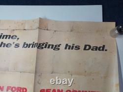 Indiana Jones et la Dernière Croisade Affiche Quad Cinéma UK 40x30 Originale